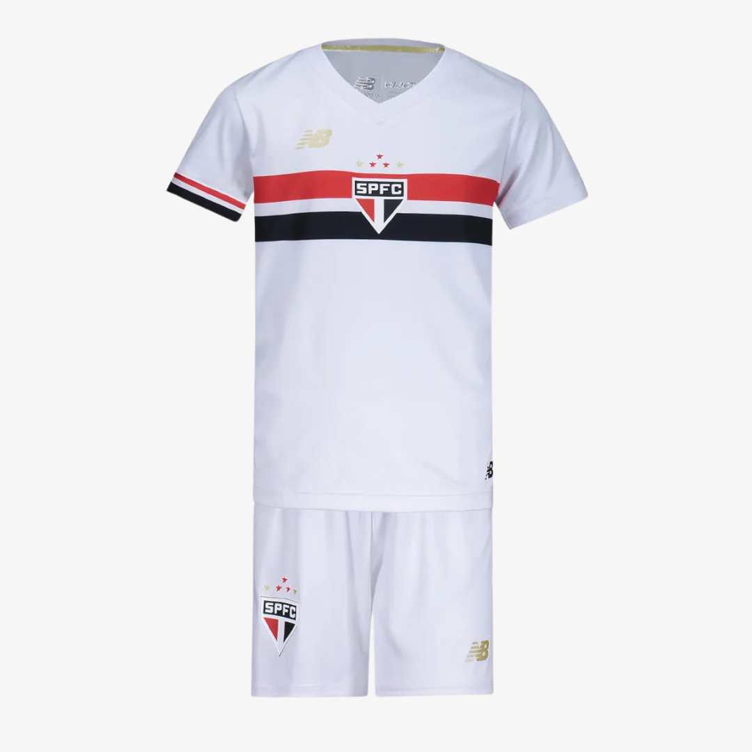 Conjunto Infantil New Balance São Paulo 2025/26 I