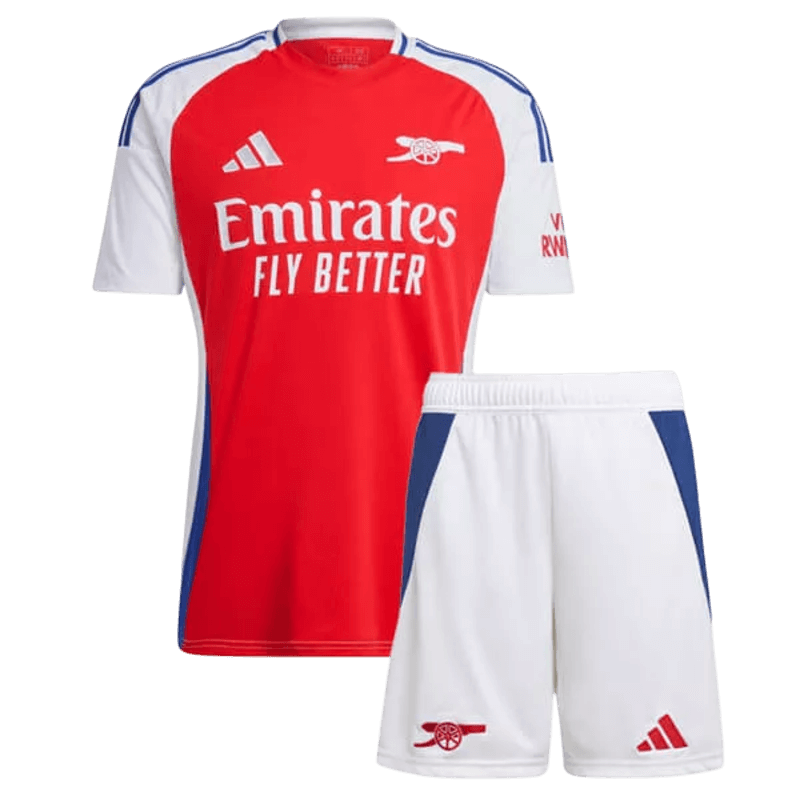 Kit Infantil do Arsenal 2024/25 – HOME