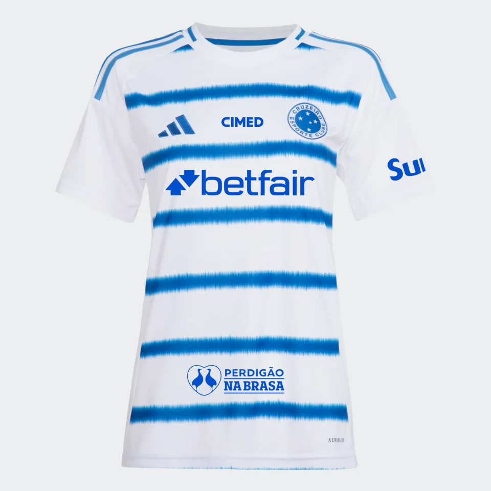 Camisa Feminina Adidas Cruzeiro 2025/26 II COM PATROCÍNIOS