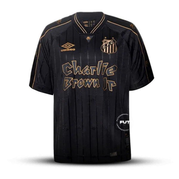 Camisa do Santos FC x Charlie Brown Jr 2024/25 Edição Limitada