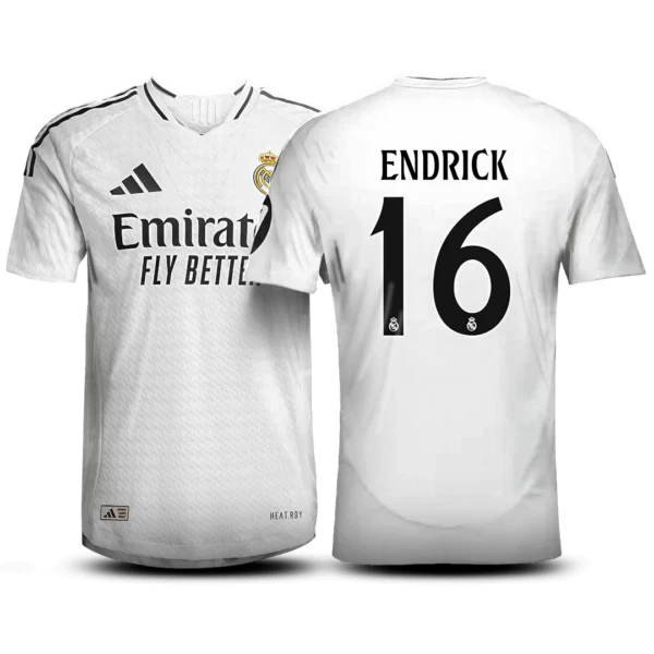 Camisa do Real Madrid 2024/25 Home – Endrick#16