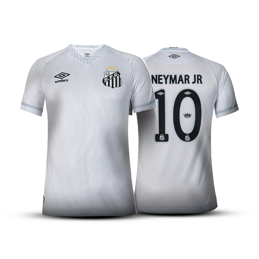 Camisa do Santos 2025/26- HOME + #10 Neymar Jr