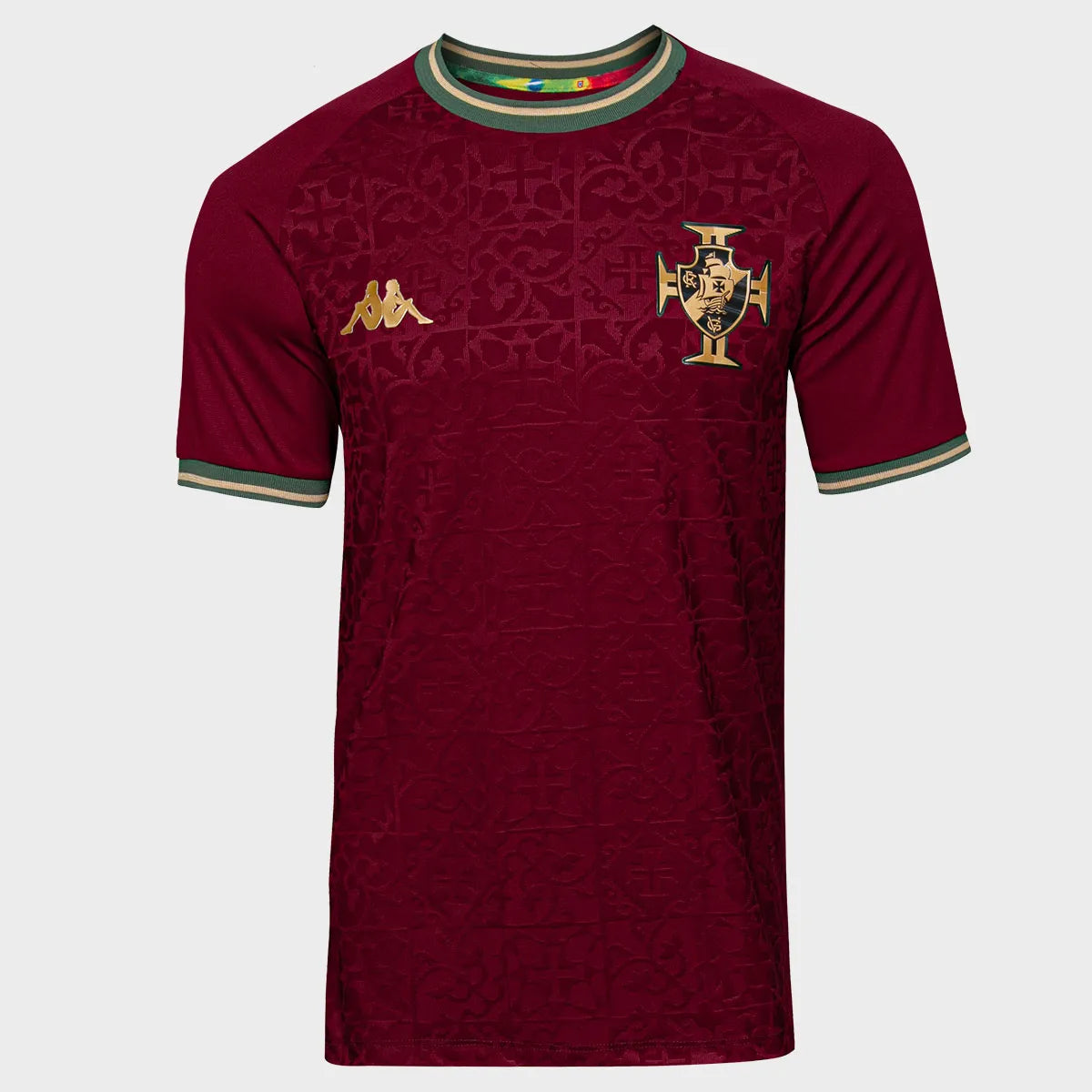 Camisa Vasco III 2022 Kappa Masculina Vinho