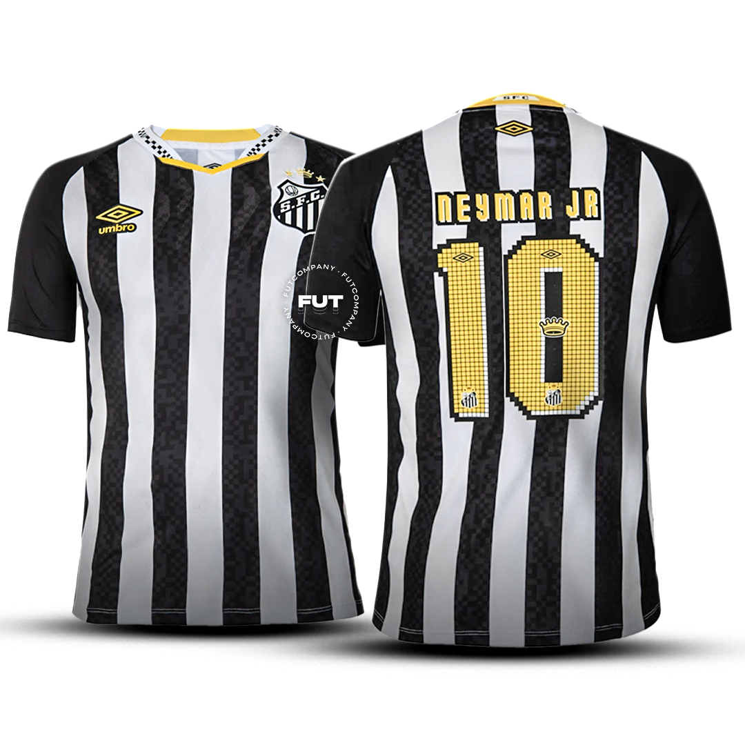 Camisa do Santos 2025/26 - AWAY + #10 Neymar Jr