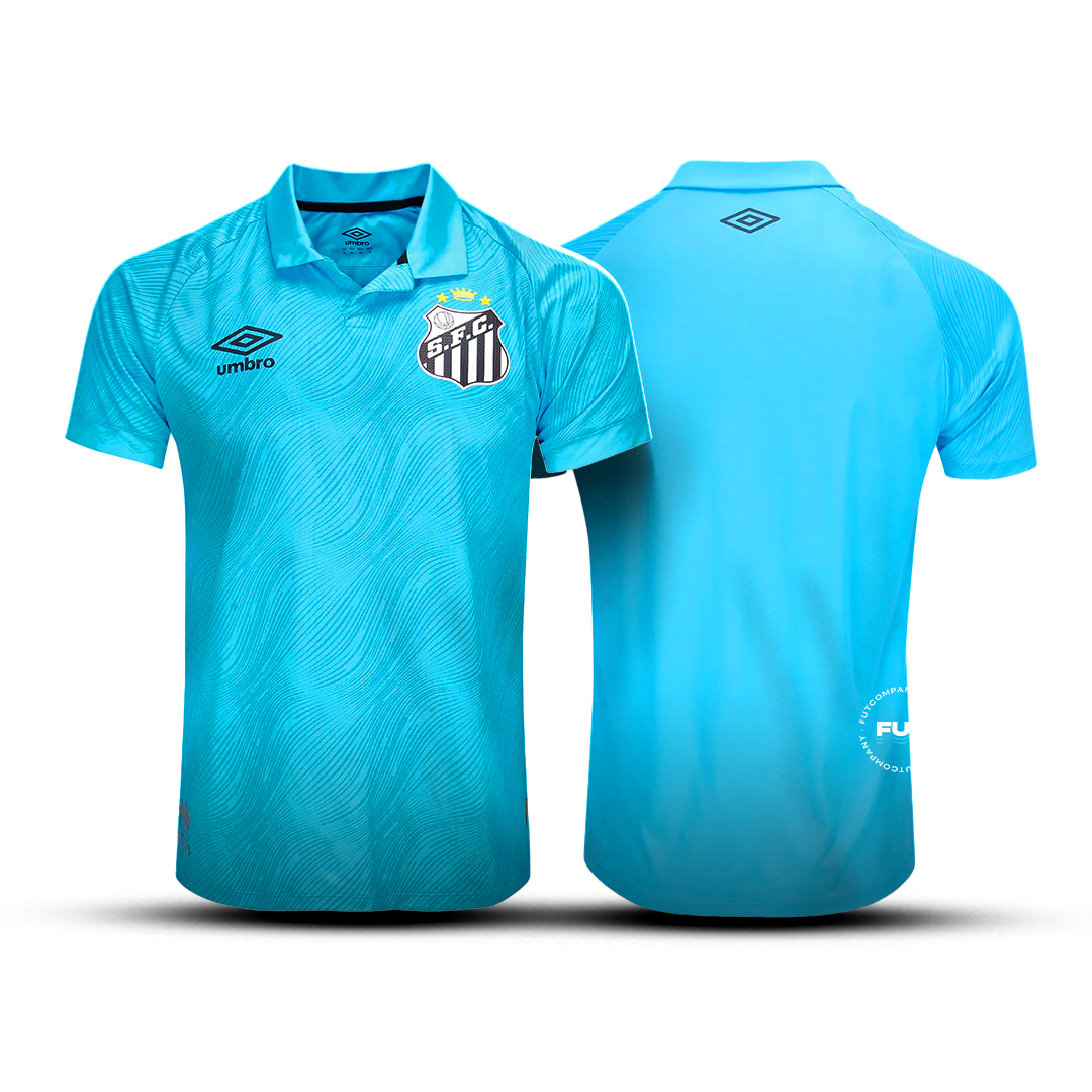 Camisa do Santos 2025/26 Azul Comemorativa Versão Jogador